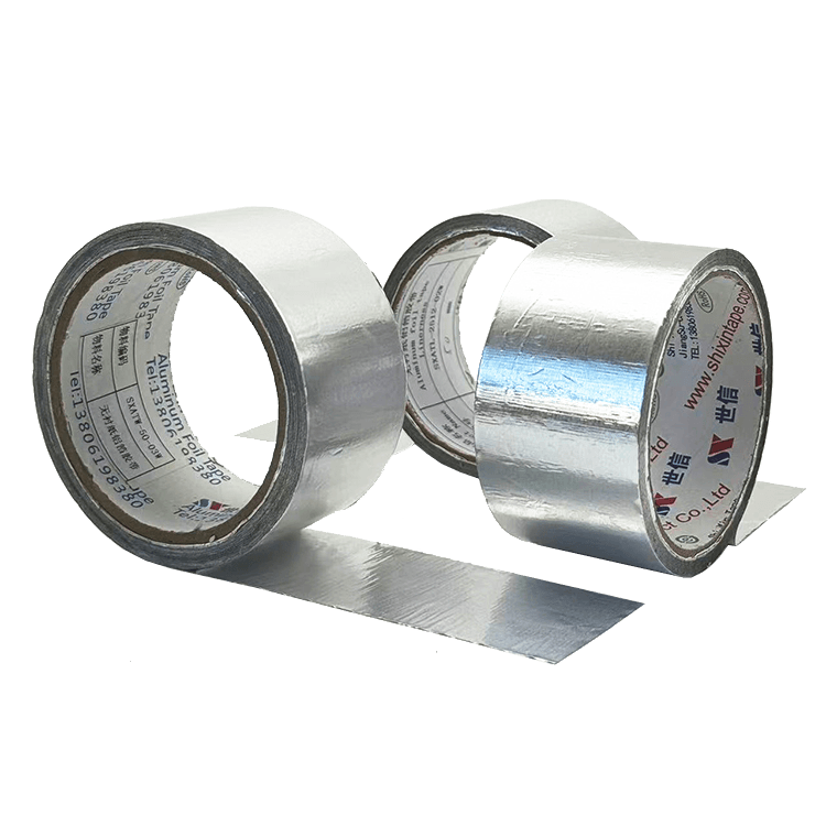 Pita Foil Jumbo-Roll Industri untuk Penyegelan Saluran Suhu Tinggi Pita Foil Jumbo-Roll Industri untuk Penyegelan Saluran Suhu Tinggi