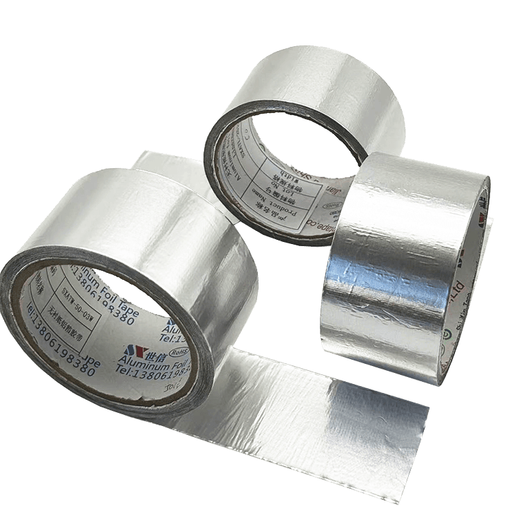 Pita Foil Jumbo-Roll Industri untuk Penyegelan Saluran Suhu Tinggi Pita Foil Jumbo-Roll Industri untuk Penyegelan Saluran Suhu Tinggi